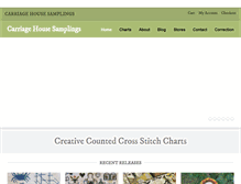 Tablet Screenshot of carriagehousesamplings.com
